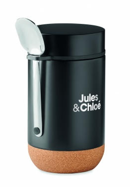 Logo trade advertising products image of: Double wall storage jar 400 ml